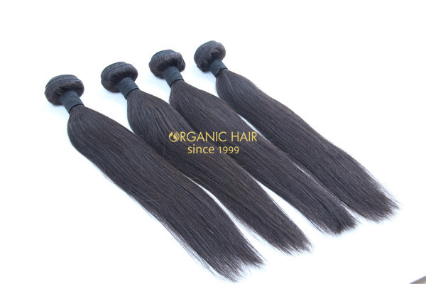 Virgin remy human hair extensions